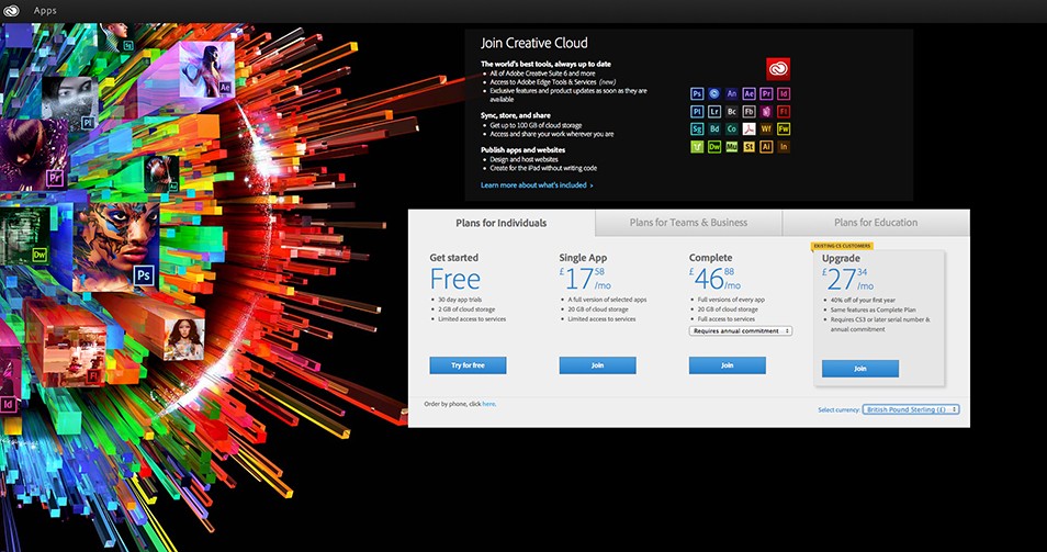 Adobe creative cloud